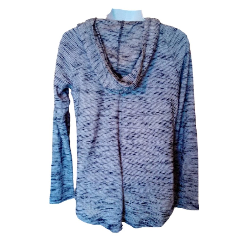 ---  Grey Hoodie Hooded Sweater Size Small